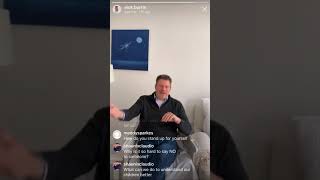 Instagram live Q&A - Session 1.4 with Nick Burrin