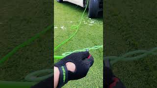 Blowing Bubbles With A Tire #Funny