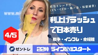 悪い円安で日本売り加速、今後どうすればよいのか? インフレに対する回避策や人生100年時代に備えよう FX ゼントレライブ配信 初心者おすすめチャート分析 移動平均線 一目均衡表トレード