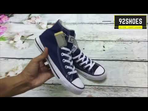 Giày Converse Classic cao cổ màu Xanh Navy