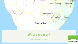 Which areas of South Africa do we cover?