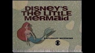 Disney's The Little Mermaid - CBS Kid TV Promo (1992)