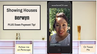 Periscope Replay: Showing a Home in Berywn & I give a DownPayment Assistance Tip