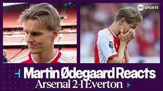 “We Have To Be Proud” | Martin Ødegaard | Arsenal 2-1 Everton | Premier League