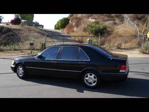 MINT 1996 Mercedes Benz S500 W140 S600 Saloon For Sale