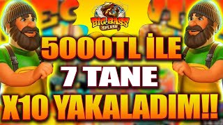 Big Bass Splash | 🐠 7 Tane X10 Türki̇ye Rekoru  | 5000 Tl İle +113.000.00 Tl Kazandik!