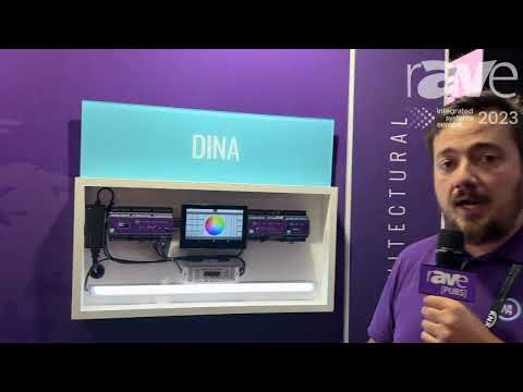 ISE 2023: Nicolaudie Group Explains DINA Range of Lighting Controllers