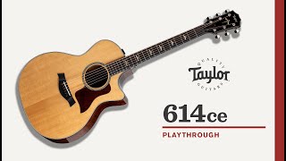 Taylor Guitars | 614ce | Playthrough Demo