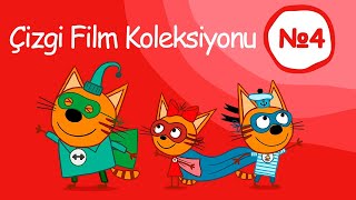Tatli Kedicikler Bölüm Koleksiyonu 4 Çocuklar Için Çizgi Film