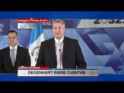 Enrique Degenhart es interrogado en el Congreso, por altos niveles de inseguridad | 25Jul
