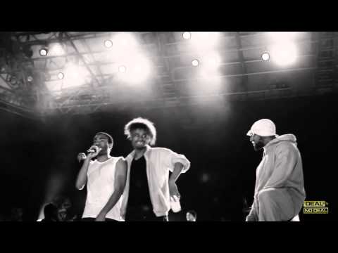 Danny Brown, Childish Gambino & ScHoolboy Q Freestyle In Prospect Park!