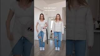Easy Hack To Crop Your Jacket If Its Too Big