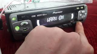 Pioneer Eski Seri Teyplerde Aux Menüsü Açma