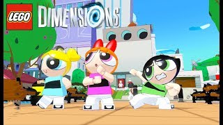 LEGO Dimensions Powerpuff Girls Adventure World Free Roam with Bubbles, Blossom and Buttercup!