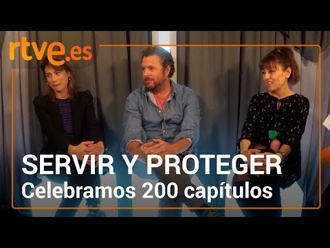 Pepa Aniorte, Andrea del Río y Tirso Calero en Facebook Live | Servir y proteger