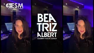 BEATRIZ ALBERT nos saluda!