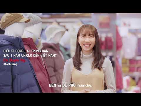 UNIQLO Chúc mừng 1 năm | Cảm ơn Việt Nam vì đã luôn tin yêu