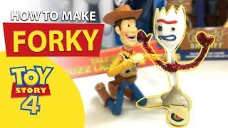 Toy Story 4 Forky DIY Handcraft Guide/ Handmade Toy for Kid