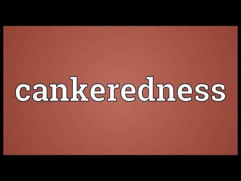 Header of cankeredness