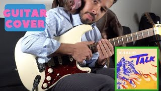 Khalid - Talk (GUITAR TUTORIAL)