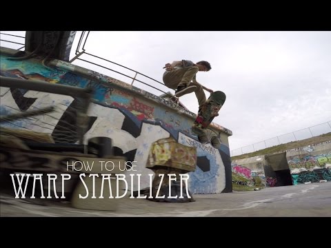 HOW TO USE WARP STABILIZER WITH A LINE & A GOPRO  Feat. Christoph Radtke !!!