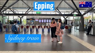 Epping To Strathfield Train Travel New South Wales Sydney Australia