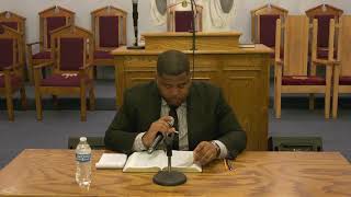 There Is A Cost For The Anointing - Deacon Byron Barrett - Bible Class