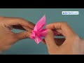 3 - How To Make A Paper Flower, Origami