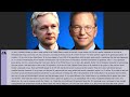 Julian Assange Interviewed By Google's Eric Schmidt