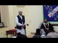 Hazarat Sahib Eidgah Sharif Arrives in the hall for Jumma Prayer London 17/2/12