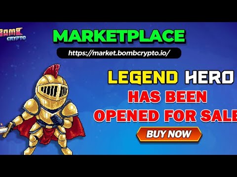 دخل تشوف🔥تحليل لآخر اخبار لعبة Bombcrypto 👈 بيع وشراء Hero NFTS marketplace!!