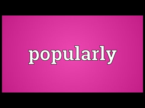 Header of popularly