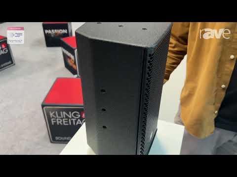 ISE 2024: Kling & Freitag Shows Off Multi-Channel CA 106 Pro 2-way Full Range Stand-Alone Speaker