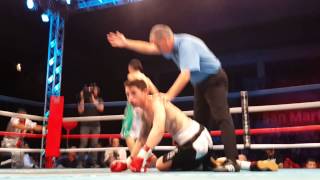 BOXEADOR MUERTO en PELEA.