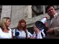 Видео Батьки ліквідованих шкіл Донецька