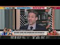 Kevin Durant's injury could fuel the Rockets' chase for the No. 1 seed - Max Kellerman | First Take