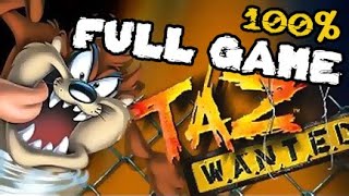 Taz Wanted Walkthrough 100% Full Game Longplay Pc, Ps2, Gamecube, Xbox