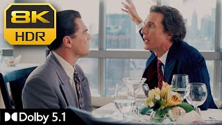 8K Hdr • Mathew Mcconaughey Meets Leonardo Dicaprio (The Wolf Of Wall Street) • Dolby 5.1