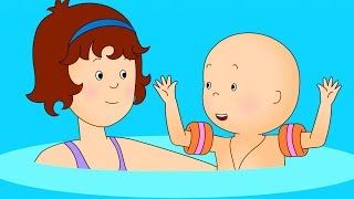 Caillou Swims with Mommy | Funny Animated cartoon for Kids | Cartoon Caillou l C