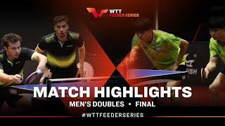 Dorr/Bourrassaud Vs Huang/Feng | Md Final | Wtt Feeder Cappadocia 2024