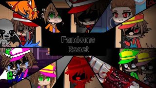 Fandoms React To Marios Madness V2 Part 1 Remake And Part 2
