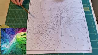 Tips and Tricks - Preparing Fabrics for a DST project (Sue's Cushion)