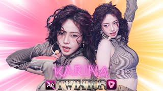 Karina Aespa - 4K Whiplash Fancam 241101 Edit Clips Slow Motwixtor