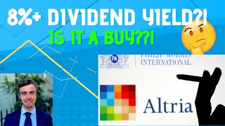 Stock Ysis Is Altria Mo A Buy? 8% Yield