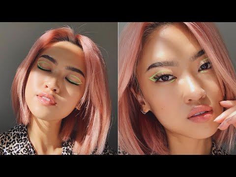 GRAPHIC LINER MAKEUP TUTORIAL - YouTube