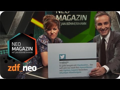 Die große Kommentare-kommentier-Show mit Katrin Bauerfeind und Jan Böhmermann - NEO MAGAZIN - ZDFneo