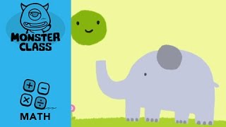 Find Little Dot 1-10 Math Number Monster Cl