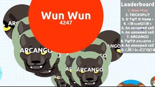 Agar.io - Solo in Party Mode: Defeating Teams