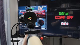 Silent Scope Arcade - Dual Screen Monitor Test X-Gunner Rifle, Mame Ver