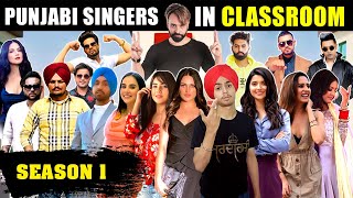 Punjabi Singers In Clroom Season 1 Funny Conversation Harshdeep Singh